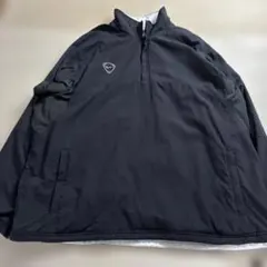 NIKE ナイキ リバーシブル ナイロンジャケット XL ブラック ホワイト古着