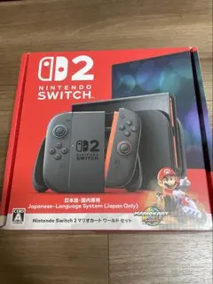 【新品未開封】Nintendo Switch 2 マリオカートセットレシート同封