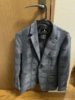 美品　ブラックレーベルクレストブリッジ　テーラードジャケット　グレー　チェック BLACK LABEL CRESTBRIDGE ブラックレーベルクレストブリッジ