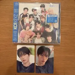 【匿名配送】KO1KEYZ 初回B 封入 トレカ コンプ 飯塚亮賀