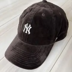 New York Yankees ダークブラウンキャップ