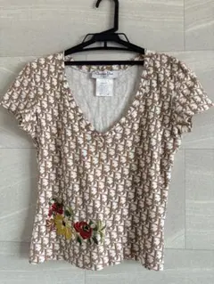 Christian Dior トロッター柄 花柄刺繍 Tシャツ 2026年最新】クリスチャンディオール トロッター tシャツの人気