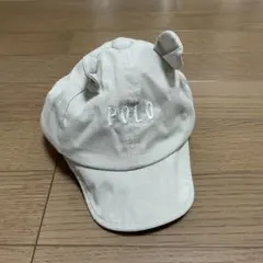 新品未使用　POLO キャップ　ベビー　44cm 耳付き