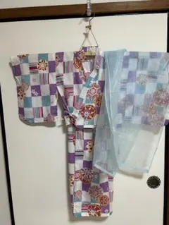 値下げ中！セパレート浴衣　120 女の子　帯付き