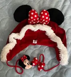 東京ディズニーリゾート ミニーマウスキャップ　クリスマス廃盤品