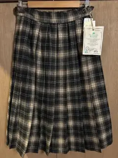 natural palette秋冬プリーツスカート