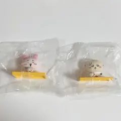 ②新品 ちいかわ 松屋 鬼辛カレー オリジナルフィギュア ラッコ 古本屋 カニ