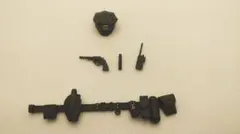 1/12ゾンビ警官帽子装備一式セット