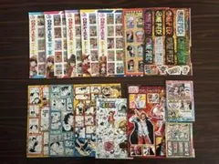 【ONEPIECE】 週刊少年ジャンプ とじ込み付録 シール 14点セット