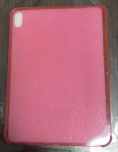 ipad ソフトケース　カバー　10th/11th クリア　ラメ　ピンク