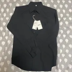 ★MUJI Laboレギュラーカラーシャツ S 黒