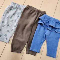 3点セット パンツ 七分丈　10分丈