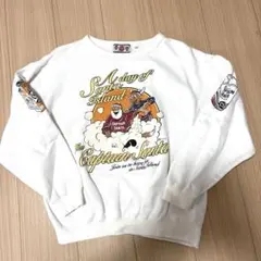Captain Santa スウェット Lサイズ ホワイト1163番
