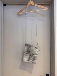Mal. メッシュレザーショルダー ライム 本革性 - メルカリ