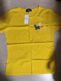 新品タグ付！ mono comme ca 半袖Tシャツ イエローコムサ