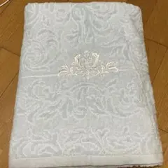 新品　大判バスタオル　タオルケット　ハーフケット　ブルーのサムネイル