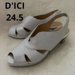 MODE ET JACOMO D'ICI カバードサンダル24.5ヒール約5cmのサムネイル