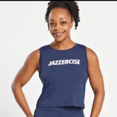 JAZZERCIZE ネイビー タンクトップ Sサイズ