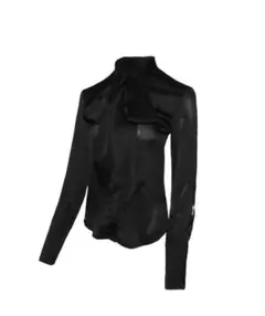 theredthread S satin bow tie blouse