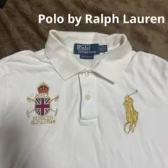 Polo by Ralph Lauren 長袖ポロシャツ ホワイト M