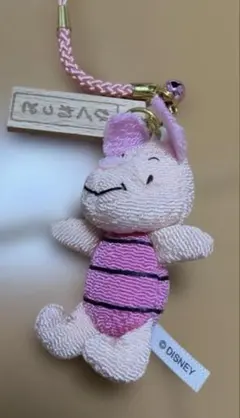 ディズニーリゾート 곰돌이 푸 ちりめん ストラップ 激レア 廃盤品
