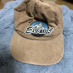 Burton コーデュロイキャップ キャメル　スノボ