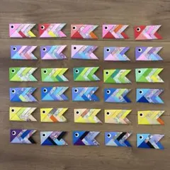 ハンドメイド　折り紙　鯉のぼり　30個