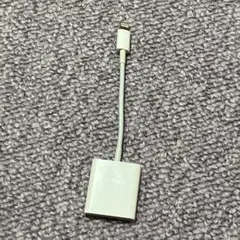 apple純正 SDカードリーダー lightning