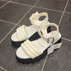 WEGO ホワイト サンダル Mのサムネイル