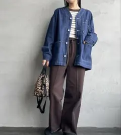 超美品 エイミーロウ デニムジャケット ベスト セット - メルカリ