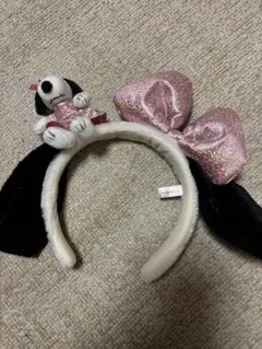 USJ スヌーピー リボンカチューシャ