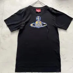 Vivienne Westwood MAN オーブプリント Tシャツ ネイビー - メルカリ