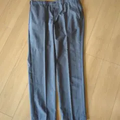 TAKEO KIKUCHI グレー チェック柄 スラックス