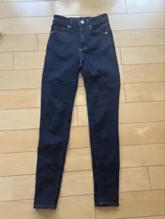 GU ダークブルー スキニーデニム XS