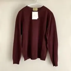 UNITED ARROWS セーター ラウンドネック ボルドー
