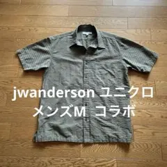 jwanderson ユニクロコラボ　半袖シャツ M メンズジェイダブルアンダ-
