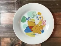 くまのプーさん　丸皿　約16センチ 【中古品】ディズニー　(ポス箱)