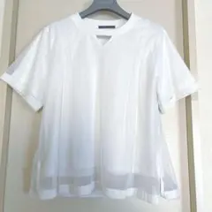 ☆SALE☆ ポリーヌ.ブロー　ホワイト　シアートップスF