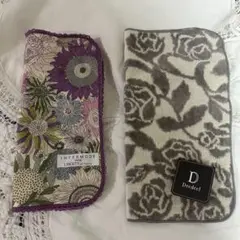 最終値‼️リバティ&ドレディール　タオルハンカチ２枚セット　新品未使用