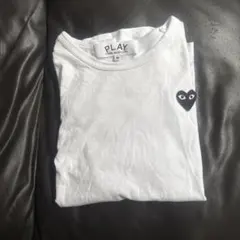 値下げ‼️PLAY COMME des GARCONS Tシャツ ホワイト Mのサムネイル