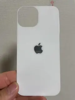 iPhone15　バックガラスフィルム 背面フィルム　ホワイト色