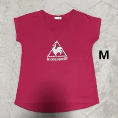 le coq sportif ピンク　半袖TシャツMサイズ