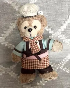 ダッフィー ぬいぐるみバッジ スウィートダッフィー バレンタイン