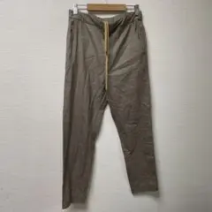 ジャーナルスタンダード　チェック柄　テーパードパンツ　ブラウン　サイズ38