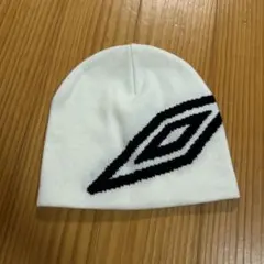 UMBRO ニット帽 ビーニー ホワイト