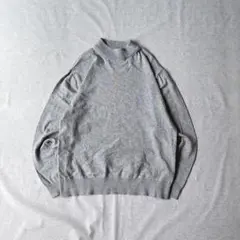 ZARA クルーネックニット 長袖 グレー 140 ピチT y2k グランジのサムネイル