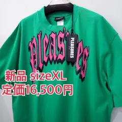 新品 定価16500円 プレジャーズ ヘビーウエイト アーチロゴ Tシャツのサムネイル