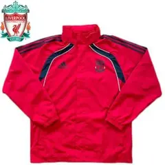 【美品・希少】adidasリバプールトラックジャケット赤 古着 ヴィンテージ