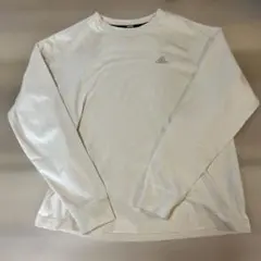 adidas 長袖Tシャツ クリーム