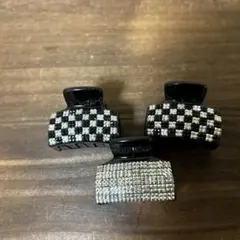 ヘアクリップ　クリップ　3点セット　中古品　送料無料　匿名配送